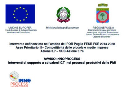 Avviso INNOPROCESS - POR Puglia FESR-FSE 2014-2020